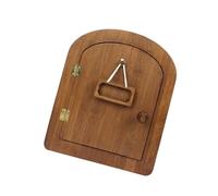 BABIBAOBEI Porte de passage en bois pour animaux domestiques améliorant les libertés pour zone résidentielle et commerciale, pour chats, cafés, boutiques, porte d'accès