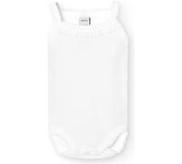 BABIDU Body bébé à fines bretelles, 100% coton doux et respirant, body nouveau-né fille avec volants, vêtements confortables pour premier port, body sans manches