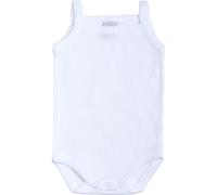BABIDU Body bébé à fines bretelles, 100% coton, motif coeur ajouré, body bébé doux et respirant, idéal pour nouveau-né, premier port, vêtements unisexes pour bébé garçon et fille