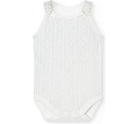 BABIDU Body bébé à Fines Bretelles en Coton perlé 100% Doux et Respirant, Body sans Manches avec nœud décoratif, idéal pour Les Nouveau-nés, Les Filles et Les garçons, vêtements Confortables