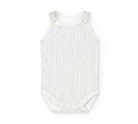 BABIDU Body bébé à Fines Bretelles en Coton perlé 100% Doux et Respirant, Body sans Manches avec nœud décoratif, idéal pour Les Nouveau-nés, Les Filles et Les garçons, vêtements Confortables