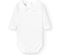 BABIDU Body bébé à manches longues 100% coton, body nouveau-né en tissu doux, respirant et hypoallergénique pour peaux sensibles, body piqué col polo, vêtements unisexes pour bébé garçon et fille