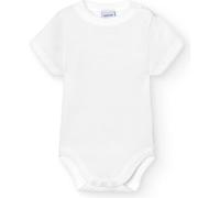 BABIDU | Body Bébé Unisexe 100% Coton - Body Bébé Manches Courtes Ouverture Épaule 1x1 Taille 3 Mois