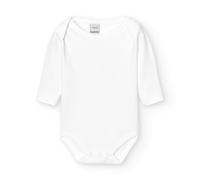 BABIDU, Body Col AMÉRICAIN - Body pour bébé - Unisexe, Couleur Blanc, Taille 3 Mois
