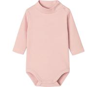 BABIDU, Body COL Roule - Body pour bébé - Unisexe, Couleur Rose, Taille 6 Mois