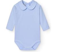 BABIDU Body Cuello Algodon Bas de Pyjama Bambins, Bleu Ciel, 1-3 Mois Mixte bébé