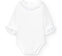 BABIDU BODY CUELLO BATISTA Blanc / bleu, 6 mois Bébé garçon