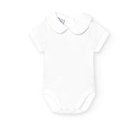 BABIDU | Body pour Bébé Manches Courtes Couleur Rose Taille 6 Mois, 100% Fabriqué en Espagne - Body Bébé Unisexe Ultra-Doux et Produit Durable