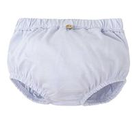 BABIDU Braguita Básica Bebé Algodón 100%, Diseño Cómodo Y Suave Con Goma Elástica en Cintura Y Piernas Slips, Bleu, 6 Mois Mixte bébé