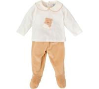 BABIDU Ensemble bébé deux pièces en coton, design doux et respirant, idéal pour nouveau-né, usage quotidien