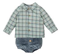 BABIDU Ensemble bébé garçon deux pièces en coton, design doux et respirant, idéal pour nouveau-né, usage quotidien