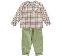 BABIDU Ensemble enfant deux pièces en coton, design doux et respirant, idéal pour nouveau-né, usage quotidien