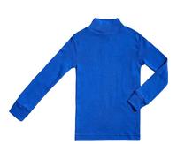BABIDU Maillot de Corps Unisexe à col mi-Haut et col roulé pour Enfant, sous-vêtement Unisexe pour garçon et Fille de 2 à 16 Ans, Manches Longues en Coton et Polyester, Tissu Peluche Thermique