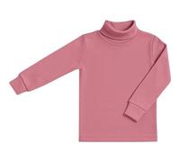 BABIDU Maillot de Corps Unisexe Enfant, col mi-Haut, Gamme Punt NOU, Manches Longues, Coton et Polyester, pour garçons et Filles de 2 à 16 Ans