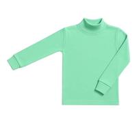BABIDU Maillot de Corps Unisexe Enfant, col mi-Haut, Gamme Punt NOU, Manches Longues, Coton et Polyester, pour garçons et Filles de 2 à 16 Ans