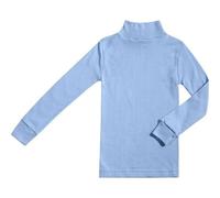 BABIDU Maillot de Corps Unisexe Enfant, col mi-Haut, Gamme Punt NOU, Manches Longues, Coton et Polyester, pour garçons et Filles de 2 à 16 Ans