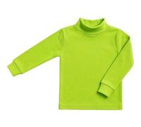 BABIDU Maillot de Corps Unisexe Enfant, col mi-Haut, Gamme Punt NOU, Manches Longues, Coton et Polyester, pour garçons et Filles de 2 à 16 Ans