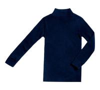 BABIDU Maillot de Corps Unisexe Enfant, col mi-Haut, Gamme Punt NOU, Manches Longues, Coton et Polyester, pour garçons et Filles de 2 à 16 Ans