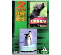 Babies & Antartica Australia Pacific - 2 Dvd Film Wildlife Pack