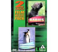 Babies & Antartica Australia Pacific - 2 DVD Film Wildlife Pack
