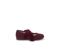 Babies Avec Ruban En Velours Pour Filles Bordeaux 32