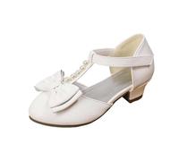Babies Chaussures Filles- Chaussure Plage à Talons éLégantes Enfant Ornées d'un NœUd Perlé De Soirée pour Toutes Occasions Base