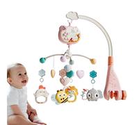 BABIES CRIB MOBILE - Crib Musical Suspendu, Jouet De Président | Crib De Lumière Étoile Rotative Mobile Avec Musique Et Culitte Asile Nidos Doux Et Doux Mobile Pour Les Garçons