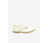 Babies cuir fille Ambellie blanc 27