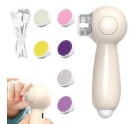 Babies Electric Nail Grinder, Safe Nail Filer Grinder Kit, Nail Grooming Kit, Electric Nail Grinder for Kids, Baby Nail Care Tool, Gentle Nail File for, Nail Grinder for Adults, Compact Nail