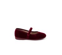 Babies Velours Fille Bride Fine À Scratch Bordeaux 26