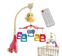 babiesCrib Mobile with Music, Rotating Detachable Sensory Bassinet Pendant