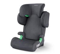 Babify FlexiFit Premium siège Auto 15 à 36 kg - Isofix, ECE R129, Appui-tête 11 Positions, Dossier inclinable, côtés Extensibles, Pliant, Gris