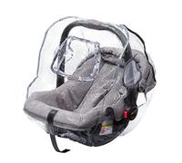 Babify - Protection contre la pluie universelle pour groupe 0 - Bulbe de pluie avec fenêtre avant et ventilation latérale - Avec sac de transport - Sans PVC