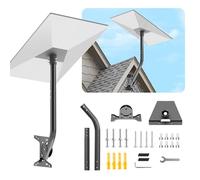 babikeen Support Starlink Gen 3, Fixation Starlink V3 Réglable à 360°, Support Mural avec Adaptateur