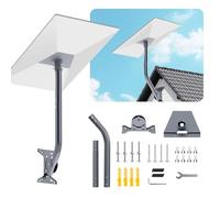 babikeen Support Starlink Gen 3, Fixation Starlink V3 Réglable à 360°, Support Mural avec Adaptateur