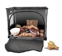 Babillage Reptile, Design Respirant amélioré: l'écran Respirant de Chaque côté crée Une Ventilation optimale pour Votre Reptile et Assure Un Environnement de Vie Confortable et sain