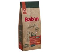 Bab'in Signature Medium Adulte 3Kg - Croquettes pour Chien Adulte de Taille Moyenne (De 11 à 25Kg) - Naturelles, Saines et Équilibrées - Adaptées aux Besoins Nutritionnels - Riche en Poulet