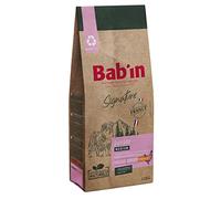 Bab'in Signature Médium Junior 12KG - Croquettes pour Chiot de Taille Moyenne et Chienne en Gestation - Naturelles, Saines et Équilibrées - Adaptées aux Besoins Nutritionnels - Riche en Poulet