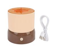 Babinet Babinet Shaker Electric Automatic Milk Formula Mixer USB Charging Travel Friendly Design forffants Home Camping Abs Lightweight 310G (Brun foncé)