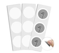 BABIQT Lot de 20 Étiquettes RFID M1 Classic 1K S50 Étiquettes NFC Blanc Tag M1 Autocollants RFID ISO14443A 13,56MHz Tags Étiquettes M1 MF1 Autoadhésives, 1 Pouce (2,5 cm) Rondes