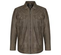 BABISTA Homme Veste En Cuir Zanlite Marron, 58