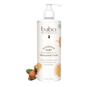 Babo Botanicals Sensitive Baby Shampoo & Wash Fragrance Free, 16 Oz