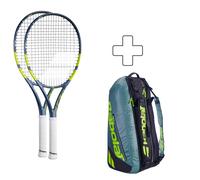 Babolat 2x Pure Aero Lite + sac de tennis 2