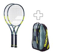 Babolat 2x Pure Aero + sac de tennis 4