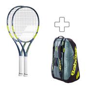 Babolat 2x Pure Aero Team + sac de tennis 2