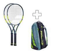 Babolat 2x Pure Aero Team + sac de tennis 4