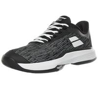 Babolat - Chaussures de Tennis Modèle Jet TERE 2 AC M, Taille 40, Noir/Blanc, Empeigne en Mesh Respirant, Semelle EVA Amortissante, Renforts Latéraux pour Stabilité, Semelle Michelin Durable