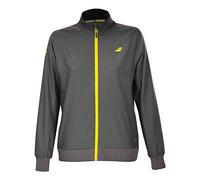Babolat, Core Club Trainingsjacke Mädchen-Dunkelgrau, Gelb, 152 Vestes Garçon, Gris foncé, 12 Ans