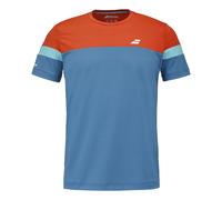 Babolat Crew Neck T-shirt Hommes Bleu Foncé - M M
