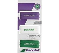 Babolat Custom Ring X3 Wimbledon - 3x Anneaux de finition raquettes de tennis